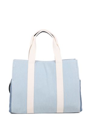 Borsa fasciatoio in cotone con logo CHLOÉ KIDS | C20943Z10